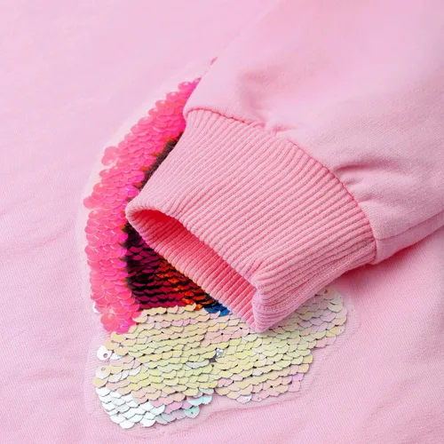 Vista 95 de Sudaderas para niñas pequeñas, cuello redondo, sin botones, de manga larga, para invierno, casual, ropa 2T-7T, Dinosaurio