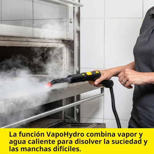 Vista 6 de Limpiador de vapor comercial Kärcher - SG 4/4 - Limpiador de vapor multiusos con control de vapor variable, función VapoHydro - Boquillas