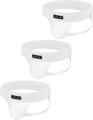 Vista 16 de Jock Straps para hombre, ropa interior atlética de banda ancha de 3' Negro