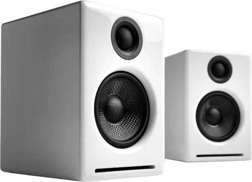 Vista 12 de Audioengine Altavoces de escritorio Bluetooth A2, estéreo compacto, negro