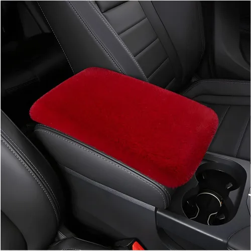 Vista 8 de Funda Esponjosa para Reposabrazos de Automóvil, Almohadilla Universal para Consola Central de Automóvil, Accesorios de Decoración de Funda para Caja