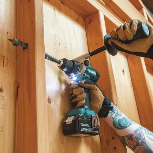 Vista 7 de Makita XPH14T 18V LXT® Kit de taladro de martillo inalámbrico de iones de litio sin escobillas de 1/2" (5.0Ah)