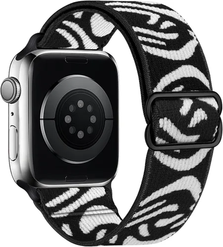 Vista 56 de Correas elásticas de nailon compatibles con Apple Watch de 1.496 pulgadas, 1.575 pulgadas, 1.614 pulgadas, 1.654 pulgadas, 1.732 pulgadas, 1.732