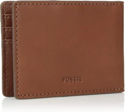 Vista 2 de Fossil Nev billetera de piel para hombre