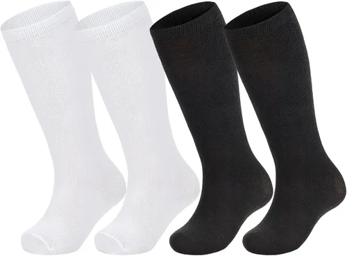Vista 27 de American Trends 2 pares de calcetines de sóftbol para niños pequeños Rosa fuerte