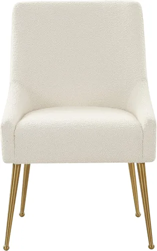 Vista 4 de Tov Furniture Beatrix Cream Boucle - Silla auxiliar