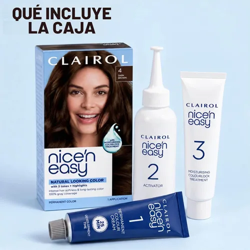 Vista 9 de Clairol Nice'n Easy - Tinte permanente para el cabello, rubio ceniza medio 8A rubio ceniza medio