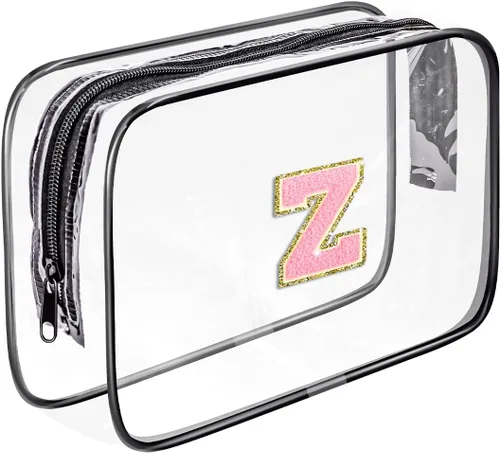 Vista 18 de Bolsa de aseo transparente Fodofodo, bolsa de aseo de viaje portátil, bolsa de maquillaje impermeable, organizador de almacenamiento de cosméticos