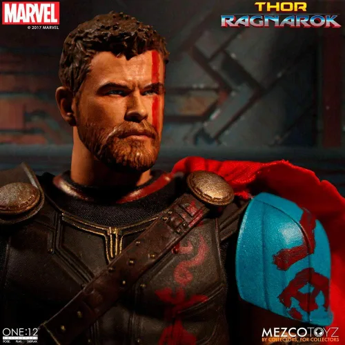 Vista 3 de Mezco Toys One: 12 Collective: Figura de acción Marvel Thor Ragnarok
