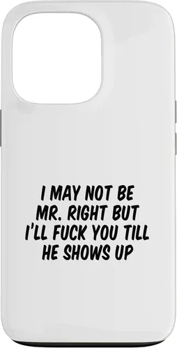 Vista 10 de I May Not Be Mr. Right But I’ll Fuck You Till He Shows Up Case for iPhone 17