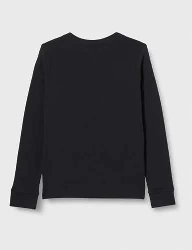 Vista 3 de Nike NSW - Camiseta básica de manga larga Futura niños pequeñosniños grandes Negro