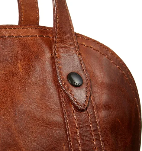 Vista 3 de Frye Melissa - Bolso de piel con cremallera abovedada