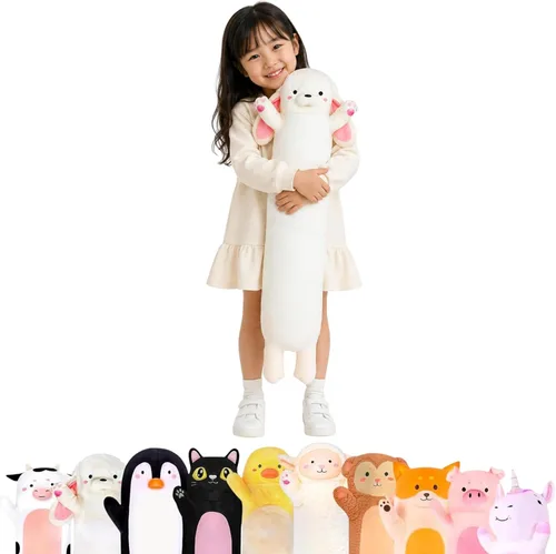 Vista 33 de Cuddle Paws Almohada corporal de felpa de oso para niños, juguete