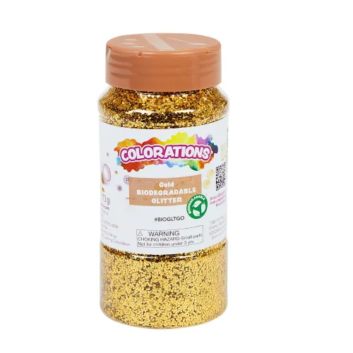 Vista 10 de Colorations Purpurina biodegradable - Azul 4oz