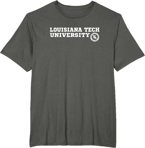 Vista 5 de Camiseta Louisiana Tech Bulldogs Block Text