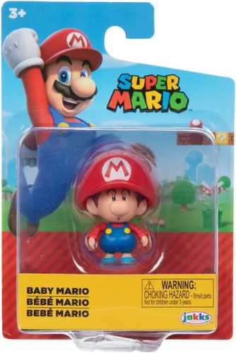 Vista 2 de Super Mario World of Nintendo - Mini figura de bebé de 2.5 pulgadas