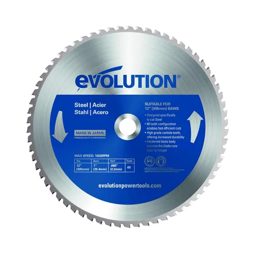 Vista 11 de Evolution Power Tools 5-3/8BLADEST Hoja de sierra de corte de acero, 5-3/8 pulgadas x 30 dientes