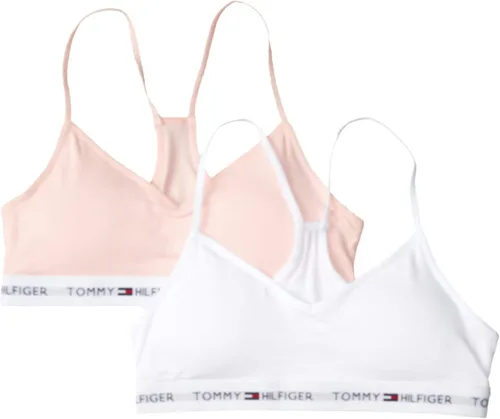 Vista 11 de Tommy Hilfiger Paquete de 2 brasieres sólidos para niñas (niños pequeños/niños grandes)