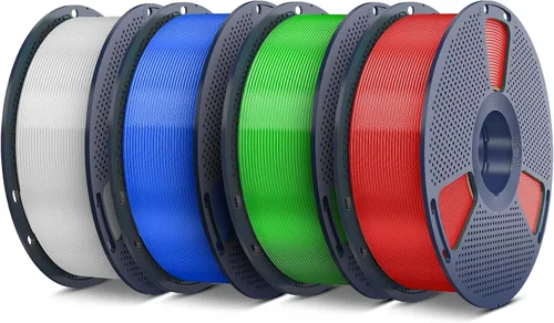 Vista 25 de SUNLU Filamento PETG de 0.07 in, 2.2 lbs, negro
