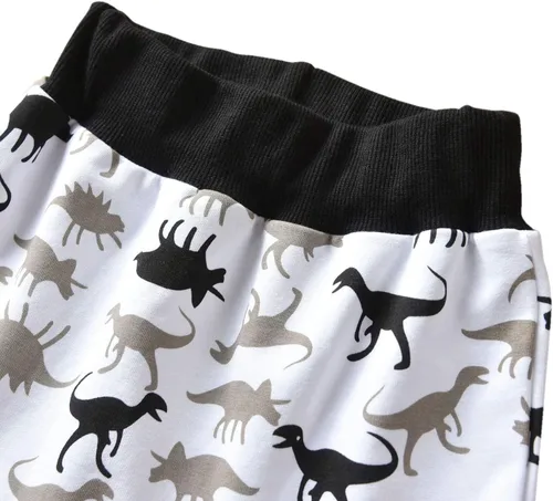 Vista 6 de Conjunto de sudadera con capucha y pantalones, de manga larga, con varios diseños, para bebé o niño