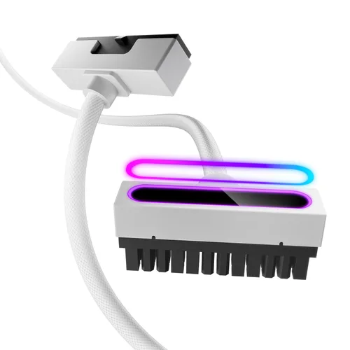 Vista 18 de AsiaHorse Hydrus-8PIN Cable de Extensión de CPU PSU con Luz ARGB, Cable de Alimentación de la Placa Base de Cobre con Diseño Minimalista Integrado