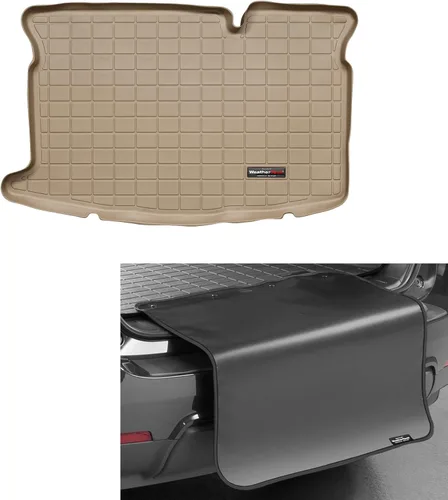 Vista 11 de WeatherTech Forro de maletero de carga con protector de parachoques para Mazda MAZDA2 - detrás de la segunda fila con protector de parachoques