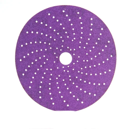 Vista 28 de 3M Cubitron II Hookit 31370 - Disco abrasivo de lijado limpio, 6 pulgadas, grado 40+, paquete de 50 discos, alto rendimiento, larga duración