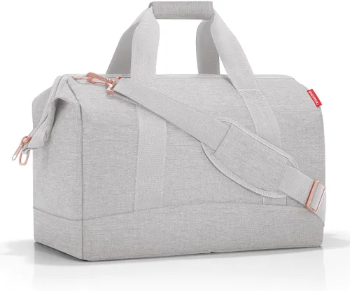 Vista 10 de reisenthel allrounder L – Versátil bolsa de doctor para viajes, trabajo y ocio - Con práctica función de clip de carro Negro (Signature Black)