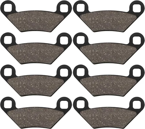 Vista 2 de ZICOO Pastillas de freno para Polaris Sportsman 1000 850 800 570 550 500 450 XP Forest HO Touring EPS X2 Scrambler 850 1000 XP delantera y trasera