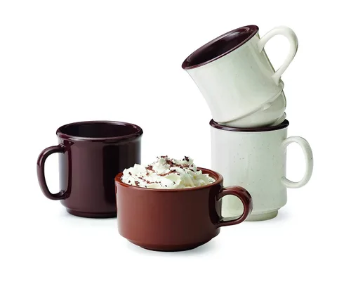 Vista 2 de G.E.T. TM-1208-P Princeware - Taza apilable (8 onzas, SAN) (paquete de 12)
