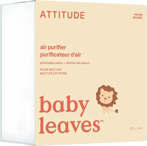 Vista 10 de ATTITUDE Purificador de aire con filtro de carbón activado, ingredientes a base de plantas y minerales, atrapa contaminantes del aire, vegano