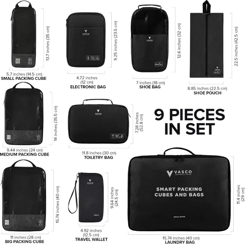 Vista 8 de VASCO Cubos de embalaje de compresión para viajes