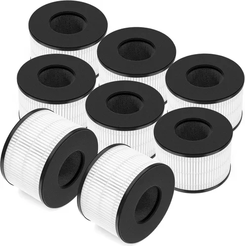 Vista 9 de SAKEGDY Reemplazo del filtro HEPA BS-03, compatible con purificador de aire PARTU BS-03 y purificador de filtro de aire Slevoo BS-03, filtración 3