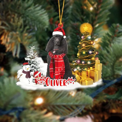 Vista 105 de NAZENTI Adorno personalizado de gato abisinio con árbol de pino, adorno de Navidad personalizado para perros amantes de las mascotas, colgante