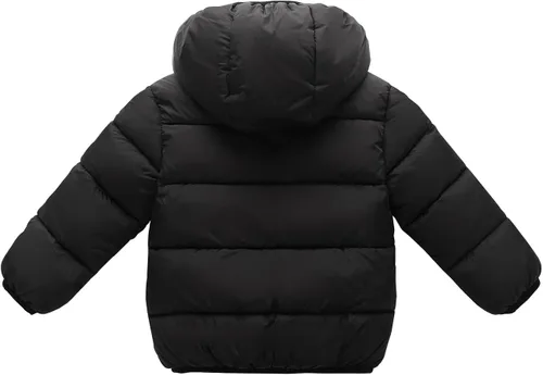 Vista 2 de Chaqueta acolchada acolchada para bebé niño y niña, abrigo cálido para invierno y nieve