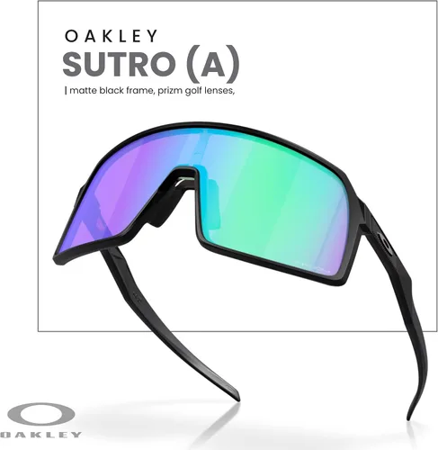 Vista 68 de Oakley Sutro OO9406 / OO9462 - Lentes de sol para hombre, kit de correa de accesorios, bolsa de microfibra