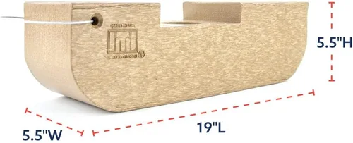 Vista 8 de B/A Products 48-CAS6 Patín de brazo de control ancho de 5 3/8