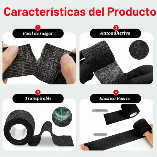 Vista 4 de 200 piezas de fundas para bolígrafos con 8 piezas de cinta adhesiva para agarre - Fundas para bolígrafos azules SOTICA, fundas para máquinas, fundas