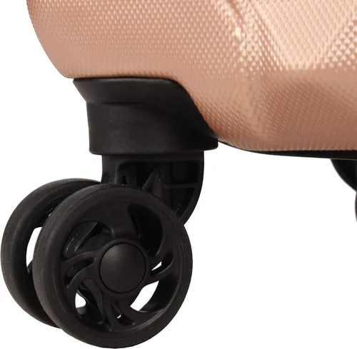 Vista 7 de Steve Madden Juego de maletas giratorias de 3 piezas Rose gold talla única D6005
