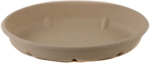 Vista 4 de Cuencos compostables para burrito de 32 onzas (paquete de 125) – 100% biodegradables naturales de caña de azúcar, bagazo, fibras de bambú