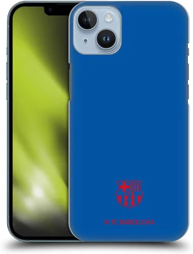 Vista 11 de Head Case Designs Funda rígida con licencia oficial del FC Barcelona Barca Crest y compatible con Apple iPhone 14 Plus