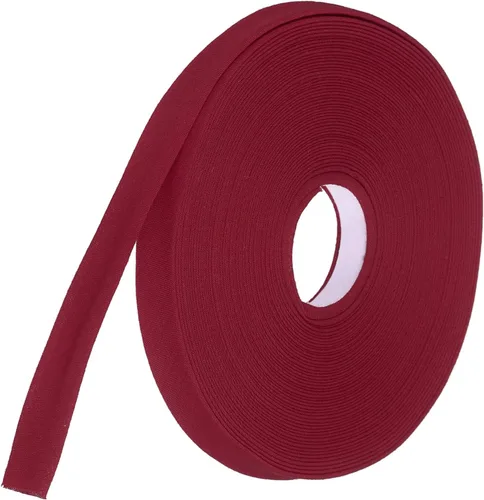 Vista 156 de MECCANIXITY Cinta al bies de doble pliegue de 1 pulgada, cinta al bies de poliéster continua a granel para coser, costura, acolchado, dobladillo