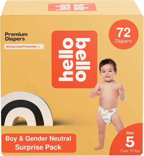Vista 13 de Hello Bello Premium Pañales para bebé talla 6 68 unidades de pañales desechables, extra absorbentes, hipoalergénicos y ecológicos con ajuste