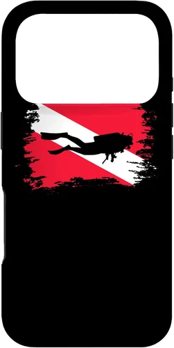 Vista 30 de Funda con bandera de buceo para iPhone 16