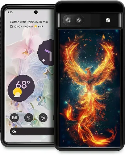 Vista 58 de Compatible con Google Pixel 4A 5G Mobile Case Creative Acrylic Panel trasero Silicona Protección Grip especialmente diseñado para Google Pixel 4A 5G