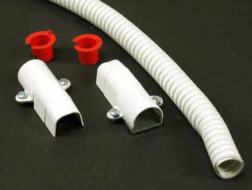 Vista 2 de Legrand Wiremold 500/700 Series - Kit de secciones flexibles para canaletas