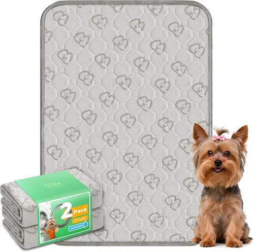 Vista 43 de FXW Almohadillas lavables para orina para perros, almohadillas para cachorros con súper absorbentes, diseñadas específicamente para jaulas de 24