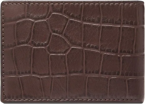 Vista 36 de Fossil Cartera Anderson de piel delgada y minimalista con bolsillo frontal plegable para hombre
