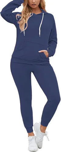 Vista 13 de Fixmatti Sudadera con capucha y bolsillos para mujer