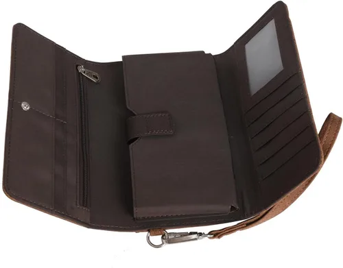 Vista 8 de Montana West Cartera de cuero para mujer con tachuelas occidentales, Bolsos